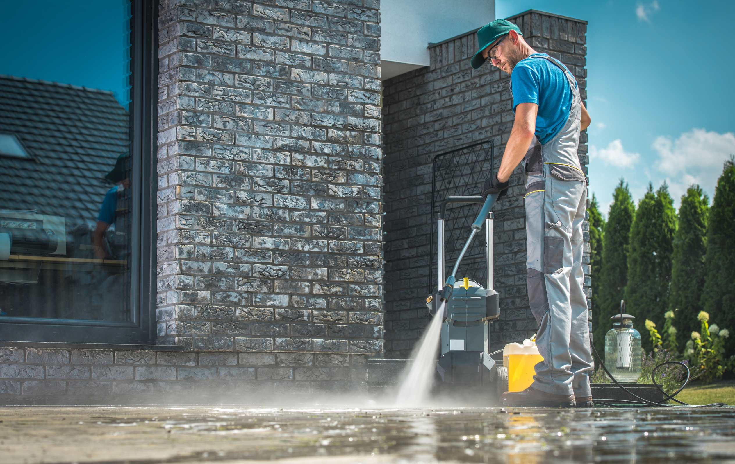 Specialty project cleaning team